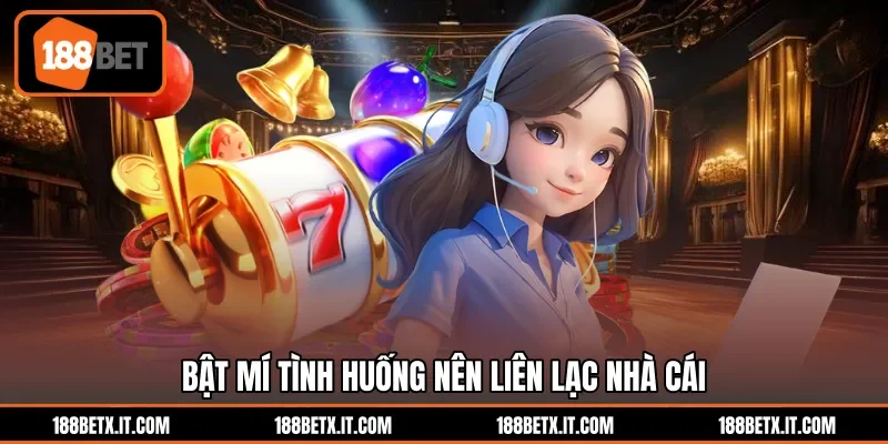 Bật mí tình huống nên liên lạc nhà cái