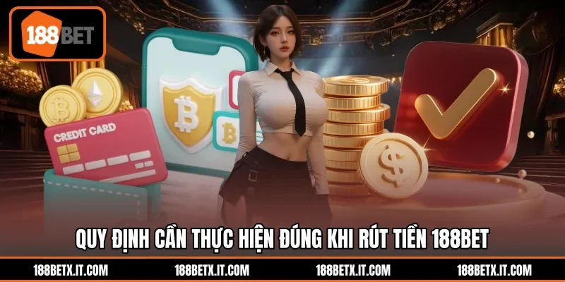 Quy định cần thực hiện đúng khi rút tiền 188BET