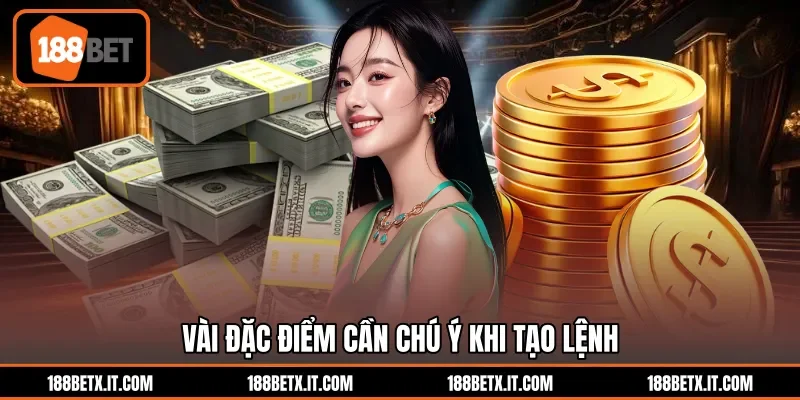 Vài đặc điểm cần chú ý khi tạo lệnh